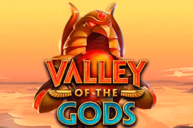 Miniatura automatu Valley of the Gods w egipskiej stylistyce
